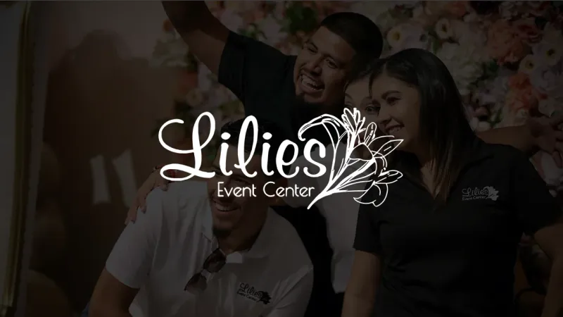 Lilies Event Center website